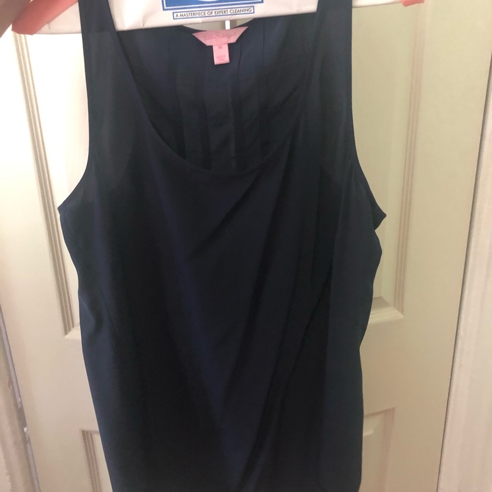 Lilly Pulitzer Navy Alyssa Tank
